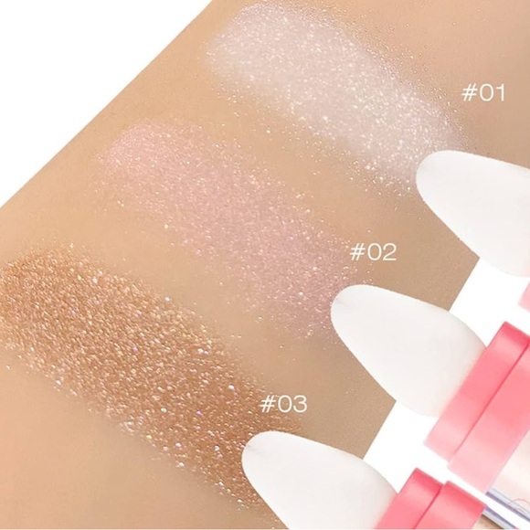 Highlighter Shimmer Stick Compact Shading Powder Multipurpose For Full Bod Use - Picture 2 of 10